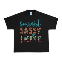 Black smart  sassy fierce Urban Heavy Tee - JahusDesignShop