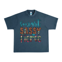 Midnight Navy smart  sassy fierce Urban Heavy Tee - JahusDesignShop