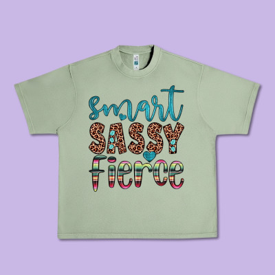 Smart  Sassy Fierce Urban Heavy Tee Designed By Jahusdesignshop