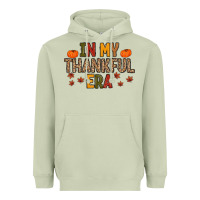 Matcha In My Thankful Era Heavyweight Hoodie - MaliasSmallBusiness