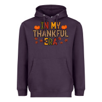 Plum In My Thankful Era Heavyweight Hoodie - MaliasSmallBusiness