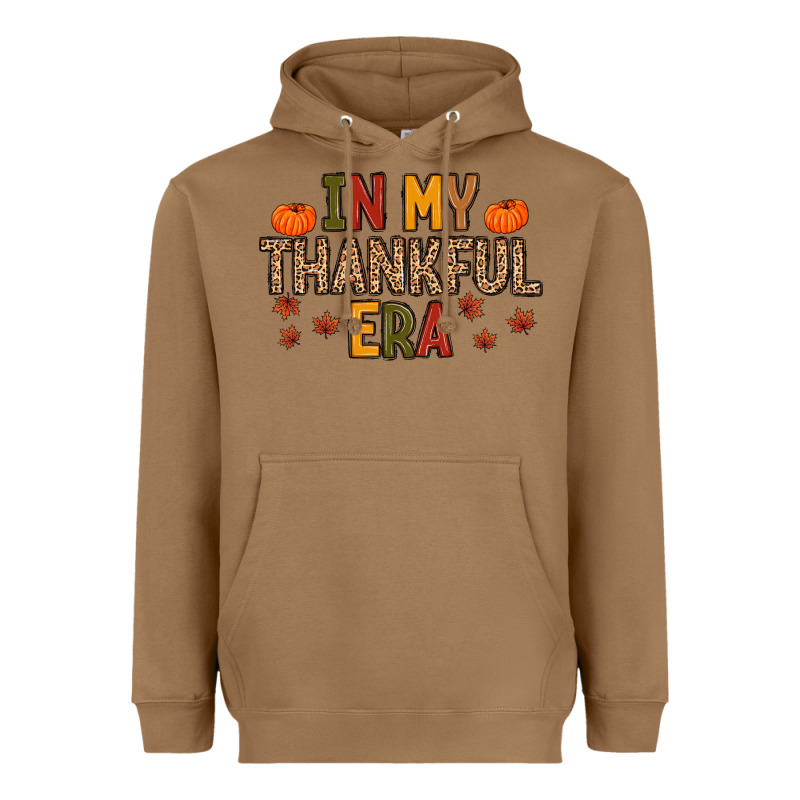 In My Thankful Era Heavyweight Hoodie by MaliasSmallBusiness | Teevron