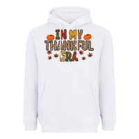 White In My Thankful Era Heavyweight Hoodie - MaliasSmallBusiness
