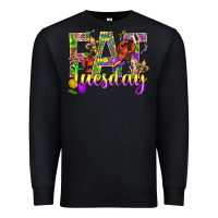 Black Mardi Gras fat tuesday Premium Sweatshirt - BundleAndBundleShop