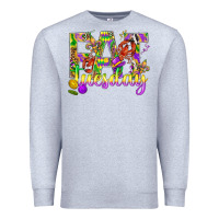 Heather Grey Mardi Gras fat tuesday Premium Sweatshirt - BundleAndBundleShop