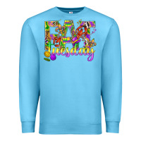 Ocean Blue Mardi Gras fat tuesday Premium Sweatshirt - BundleAndBundleShop