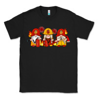 Black firefighter gnomes Classic Tee - Artiststas