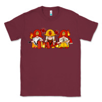 Burgundy firefighter gnomes Classic Tee - Artiststas