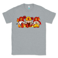 Heather Grey firefighter gnomes Classic Tee - Artiststas