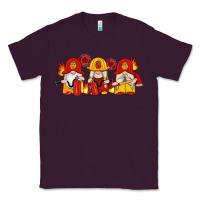 Plum firefighter gnomes Classic Tee - Artiststas