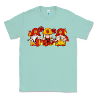 Seafoam firefighter gnomes Classic Tee - Artiststas