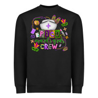 Black picu mardi gras crew Heavyweight Sweatshirt - AdoDesignShop
