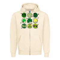 Sandshell st patrick's day Zipper Hoodie - MaliasSmallBusiness