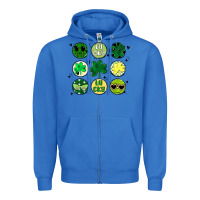 True Royal st patrick's day Zipper Hoodie - MaliasSmallBusiness