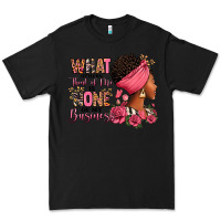Black What other think of me is none of my business afro Premium Tee - RanaPortraitStore