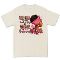 Bone What other think of me is none of my business afro Premium Tee - RanaPortraitStore