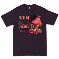 Plum What other think of me is none of my business afro Premium Tee - RanaPortraitStore