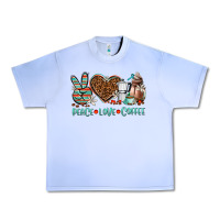 Grape Ice peace love coffee Urban Heavy Tee - AdoDesignShop