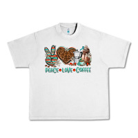 Lunar Rock peace love coffee Urban Heavy Tee - AdoDesignShop