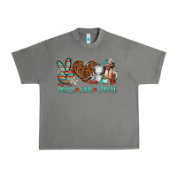Tornado peace love coffee Urban Heavy Tee - AdoDesignShop