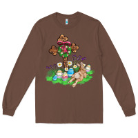 Chestnut religious easter bunny cross Long Sleeve Tee - AdoDesignShop