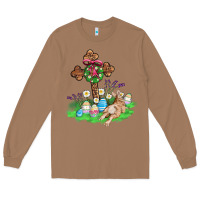 Toasted Coconut religious easter bunny cross Long Sleeve Tee - AdoDesignShop