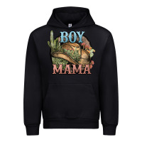 Black Boy Mama western cactus Cowboy Urban Hoodie - HowdyJamesFarm