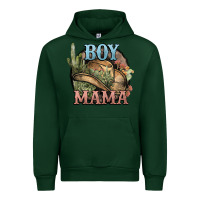 Forest Green Boy Mama western cactus Cowboy Urban Hoodie - HowdyJamesFarm