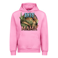 Fuchsia Pink Boy Mama western cactus Cowboy Urban Hoodie - HowdyJamesFarm