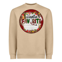 Mushroom custom name santas favorite nurse Heavyweight Sweatshirt - AdoDesignShop