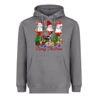 Storm Merry Christmas wine and cocktails Heavyweight Hoodie - NancyCooperArtShop