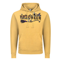 Vintage Mustard halloween Vintage Hoodie - CowhideDigitalArt