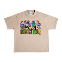 French Oak merry christmas stitch Urban Heavy Tee - AdoDesignShop