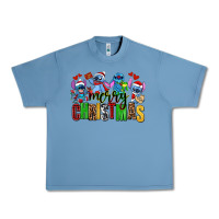 Merry Christmas Stitch Urban Heavy Tee | Teevron
