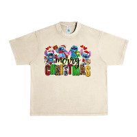 Sandshell merry christmas stitch Urban Heavy Tee - AdoDesignShop
