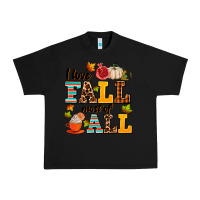 Black i love fall most of all Urban Heavy Tee - AdoDesignShop