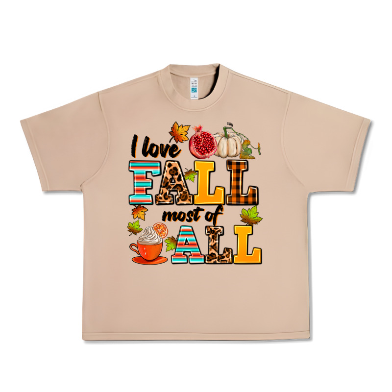 I Love Fall Most Of All Urban Heavy Tee by AdoDesignShop | Teevron