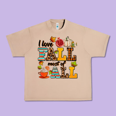 I Love Fall Most Of All Urban Heavy Tee Designed By Adodesignshop