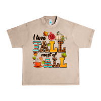French Oak i love fall most of all Urban Heavy Tee - AdoDesignShop