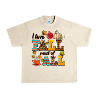 Sandshell i love fall most of all Urban Heavy Tee - AdoDesignShop