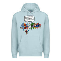 Blue Mist Superheros Premium Hoodie - Bettercallsaul