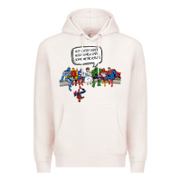 Pale Pink Superheros Premium Hoodie - Bettercallsaul