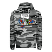 Slate Camo Superheros Premium Hoodie - Bettercallsaul