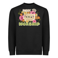 Black made to worship Heavyweight Sweatshirt - JahusDesignShop