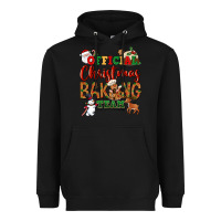 Black Official Christmas baking team Heavyweight Hoodie - NancyCooperArtShop