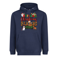 Navy Official Christmas baking team Heavyweight Hoodie - NancyCooperArtShop