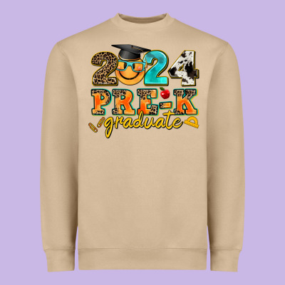 2024 Pre K Graduate Heavyweight Sweatshirt Designed By Adodesignshop