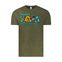Vintage Olive being a nana makes my life complete Vintage Tee - AdoDesignShop