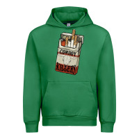 Emerald Cowboy killers cigarette package Urban Hoodie - HowdyJamesFarm