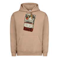 Pigment Burro Cowboy killers cigarette package Urban Hoodie - HowdyJamesFarm